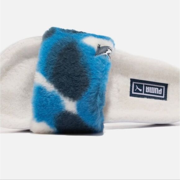 Puma Leadcat 2.0 Fluff Tie Dye Slide Sandal - Picture 9 of 13